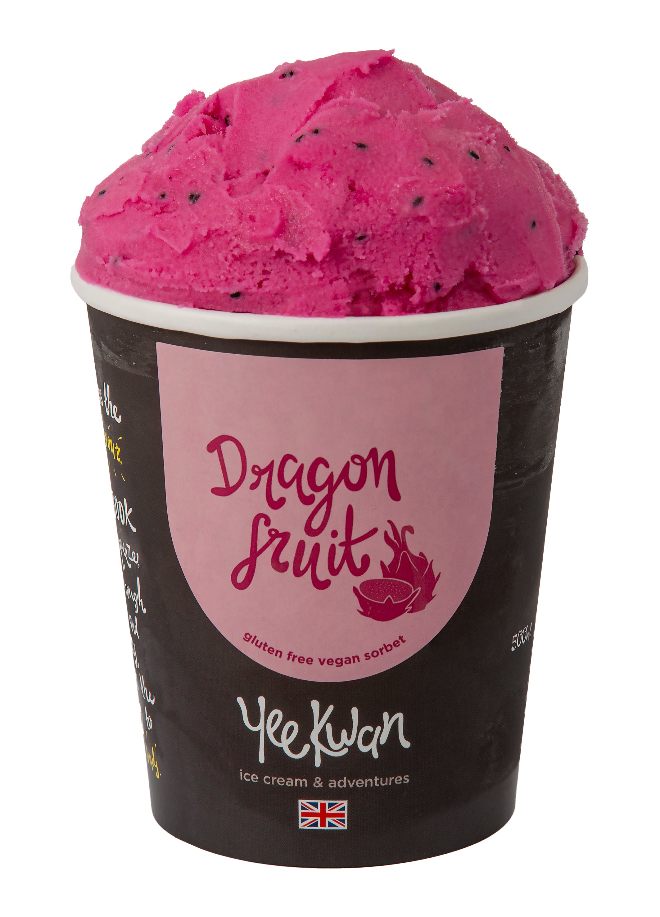 Dragon Fruit Sorbet Yee Kwan Ice Cream